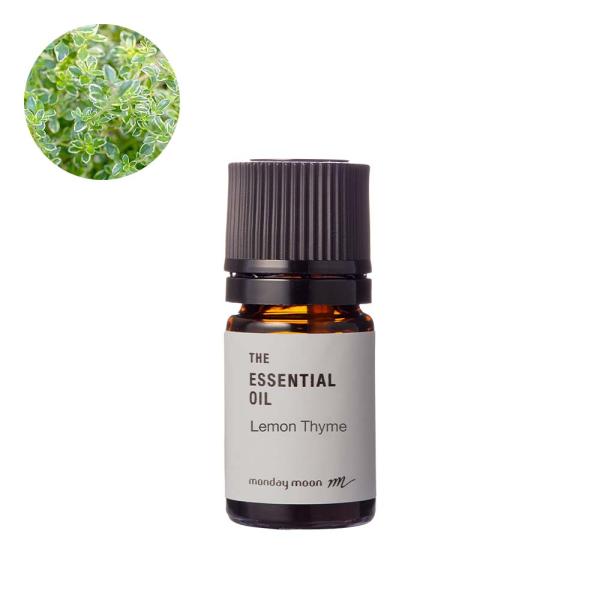 レモンタイム・エッセンシャルオイル（シトラスタイム）／1ml 100% 無添加 植物性 天然 精油 ...