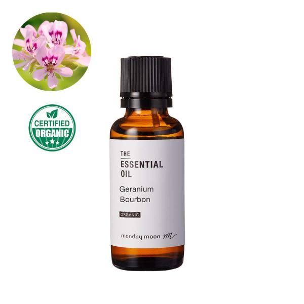 ゼラニウム・ブルボン・エッセンシャルオイル・オーガニック／30ml（有機栽培・Organic） 10...