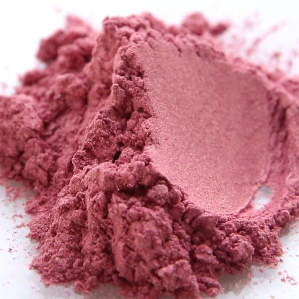 P5倍 ローズピンク・パールカラー・マイカ／25g 手作り コスメ 石鹸 口紅 グロス リップ チー...