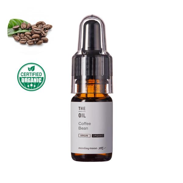 P5倍 コーヒービーンオイル・未精製・オーガニック／10ml（有機栽培・Virgin・Organic...