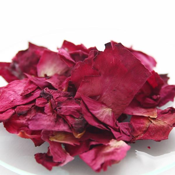 ローズレッド／100g 100% ポプリ サシェ 花 お風呂 アドライハーブ エキス抽出 スキンケア...