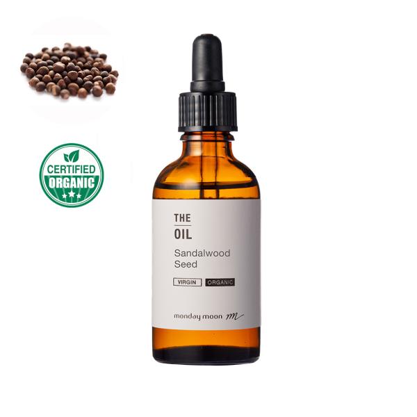 P5倍 サンダルウッドシードオイル・未精製・オーガニック／50ml（有機栽培・Virgin・Orga...