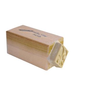 ソープスタンプ・白百合の紋章／1個 手作り石けん 石鹸 繰り返し使える 器具 ツール 手作り石けん ...