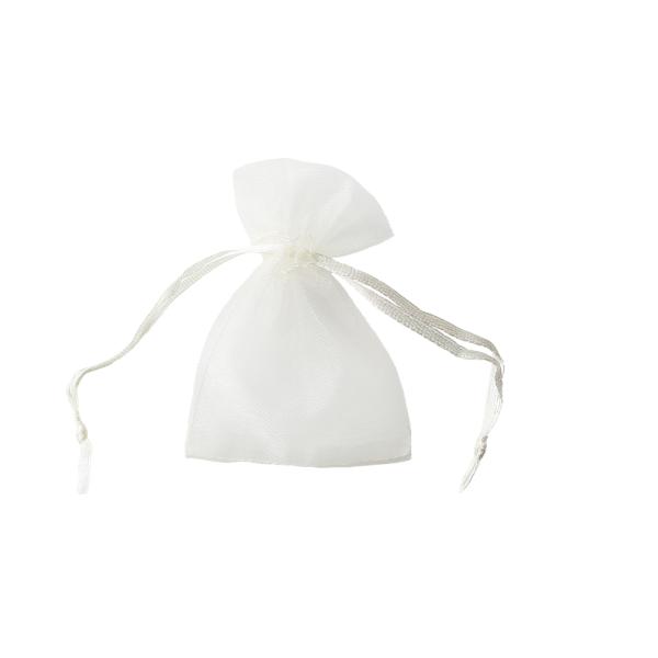 シアーバッグ・ペールイエロー・SS／1枚 ラッピング サシェ 巾着 アクセサリー 入れ ハーブ ポプ...