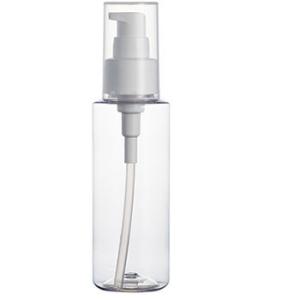 クリアプラボトル・ポンプ[50ml]／1個 アルコールOK プッシュ 化粧水