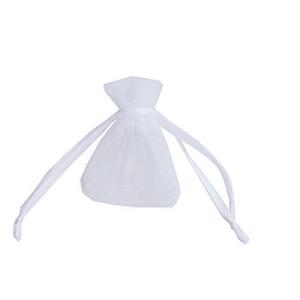 シアーバッグ・ホワイト・SS／10枚 アクセサリーを入れて ハーブを入れてにおい袋に バスソルト ハ...