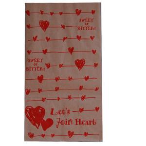 スクエアバックM・ジョイントハート／1個 手作り石鹸 石けん ハンドメイド ラッピング ギフト プレ...