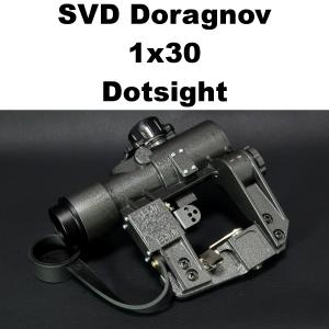 SVD ドラグノフ 1x30 ドットサイト 428-633 doragnov AK74 スナイパー ライフルスコープ｜mmoptics