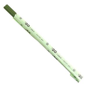 NBK 地巻ワイヤー #20 100本入り 全長36cm グリーン MAF-J20G