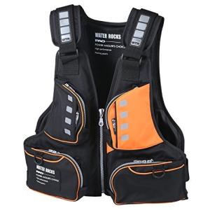 Water Rocks スタンダードライフベスト WRLV-3135-06 ブラック/ORP F