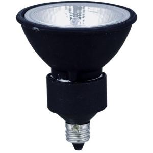 ELPA ダイクロハロゲン 50W形 E11 中角 リアコート黒 G-282H (JDR110V40WLM/K-BL)