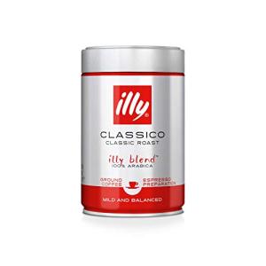 illy(イリー) ブレンド エスプレッソ粉 ミディアムロースト (クラシコ) 250g｜mmp-shop