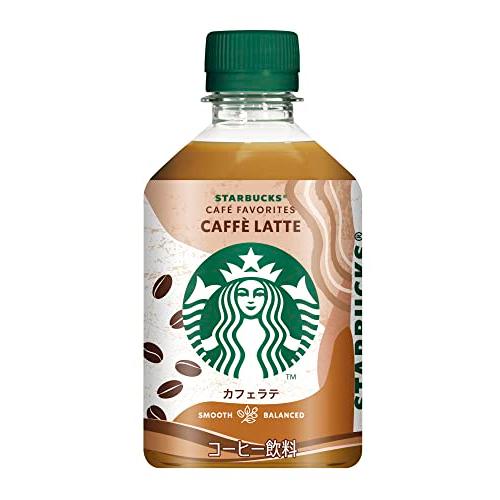 【販路限定品】サントリー スターバックス CAFE FAVORITES カフェラテ 280ml×24...