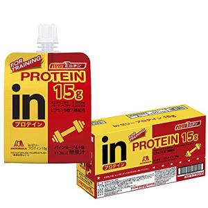 inゼリー プロテイン15g パインヨーグルト味 (150g×6個) タンパク質 ホエイプロテイン 10秒チャージ FOR TRAINING ホ｜mmp-shop