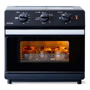 アイリスオーヤマ トースター オーブントースター ノンフライヤー コンベクションオーブン 4枚焼き FVX-D14A-B ブラック｜mmp-shop