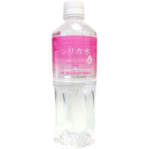 友桝飲料 シリカ水 555ml ×24本