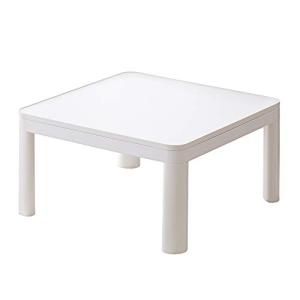 アイリスオーヤマ こたつ テーブル本体 正方形 70cm 天面 カジュアル リバーシブル ホワイト(木目調) PKC-70S-ML｜mmp-shop