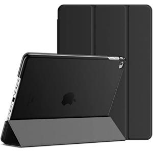 JEDirect iPadair2 ケース 三つ折スタンド オートウェイクアップ/スリープ機能iPad Air 2用 (ブラック)｜mmp-shop