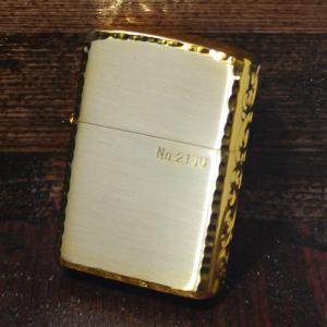 ジッポー ZIPPO アーマー 限定 ライター 3面彫刻 SG サイド ゴールド アラベスク｜mmr2