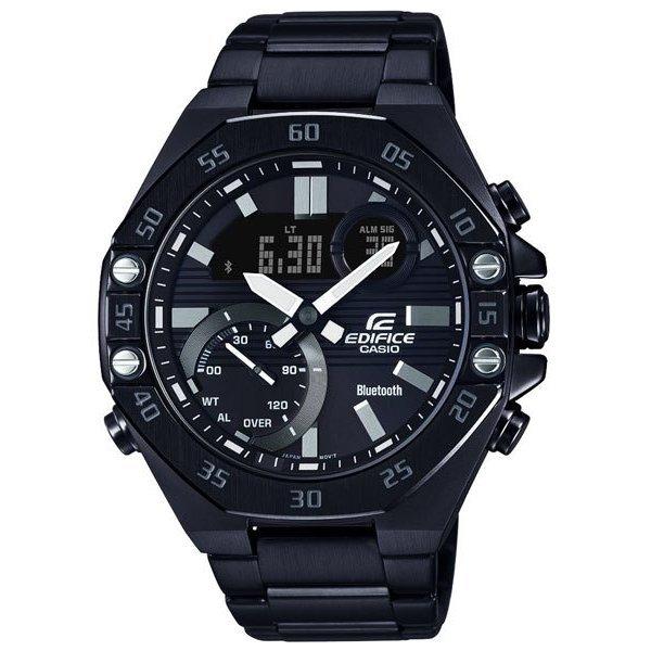 カシオ エディフィス Bluetooth搭載 クロノグラフ スマートフォンリンク ECB-10DC-...