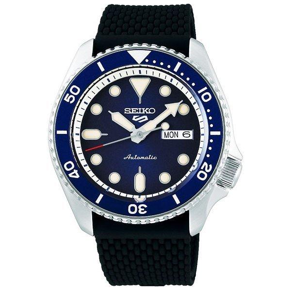 セイコー 5 SEIKO ファイブ スポーツ 自動巻(手巻き付き) 腕時計 SRPD71K2 ネイビ...