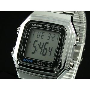 カシオ CASIO デジタル 腕時計 A178WA-1AUDF｜mmworld