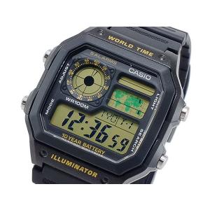 カシオ CASIO スタンダード 10年バッテリー デジタル 腕時計 AE1200WH-1B｜mmworld
