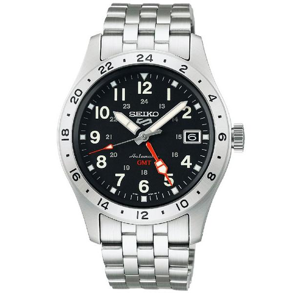 セイコー 5 SEIKO ファイブ スポーツ GMT自動巻(手巻き付き) 腕時計 SSK023K1