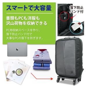 背負える キャリーケース ビジネスバッグ スー...の詳細画像1