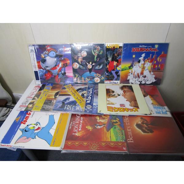 LD 大量 まとめ買い ディズニー アニメ ルパン三世 タイムボカン 美女と野獣 ライオン・キング ...
