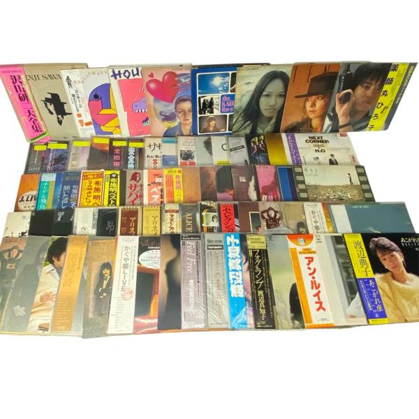 希少 邦楽 LPレコード 70枚まとめ売り 沢田研二 サザン 中島みゆき 井上陽水 チャゲ＆飛鳥 安...