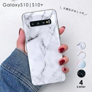 スマホケース GalaxyS10 GalaxyS10+ カバー 大理石柄 上品 トレンド 大人可愛い TPU素材｜mnm-syoten