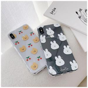 くま うさぎ 韓国 Iphoneケース クリアiphoneケース アイフォンケース Iphone11ケース スマホケース クリアケース 可愛い 人気 個性的 韓国ケース ペア Usagikuma1 Mnvely 通販 Yahoo ショッピング
