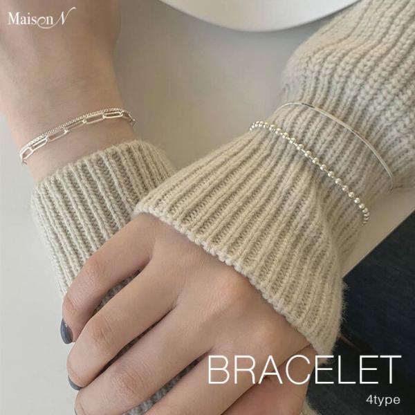 ナローブレスレット シルバー925コーティング