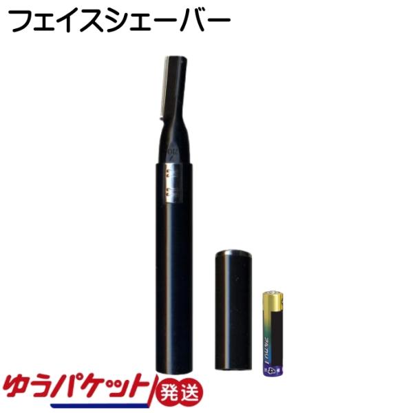 フェイスシェーバー 眉 顔剃り 電池付き メンズ 男性 ロゼンスター FM-591N ゆうパケット発...