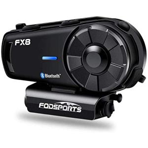 インカム バイク FODSPORTS FX8 IPX6防水