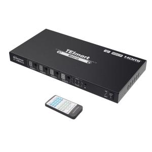 TESmart HDMI マトリックス 4入力4出力 4x4 HDMI 切り替え器 HDMI 分配器...