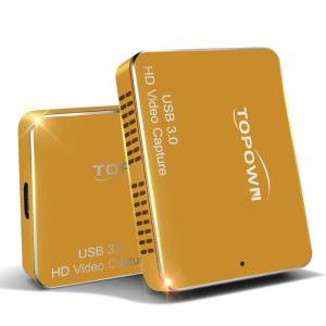 TOPOWN キャプチャーボード Switch/PS4/ Mac USB3.0 1080P60FPS｜moaa-2-store