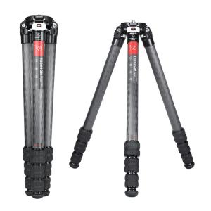 SWFOTO T3240CM 三脚 カメラ カーボンビデオカメラ三脚4段 耐荷重25kg