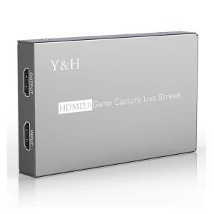 Y&H USB3.0 HDMI ビデオキャプチャーボード Switch PS4 Xbox Wii U、PS3用サポート（HDMI パススルー｜moaa-2-store