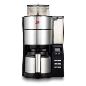 メリタ(Melitta) 全自動フィルターペーパー式 コーヒーメーカー アロマフレッシュ 10杯用 AFT1022-1B ブラック