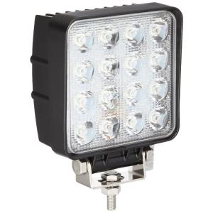 カシムラ LEDワークライト16灯 48W 2個セット LED16灯 白色 48W 3360lm 6000K ノイズ対策 IP67 DC12｜moaa-2-store