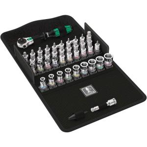 Wera Zyklop スピード ラチェットセット 8100 Sa オールイン HF 6mm 42ピース 日本正規輸入品 050037550｜moaa-2-store