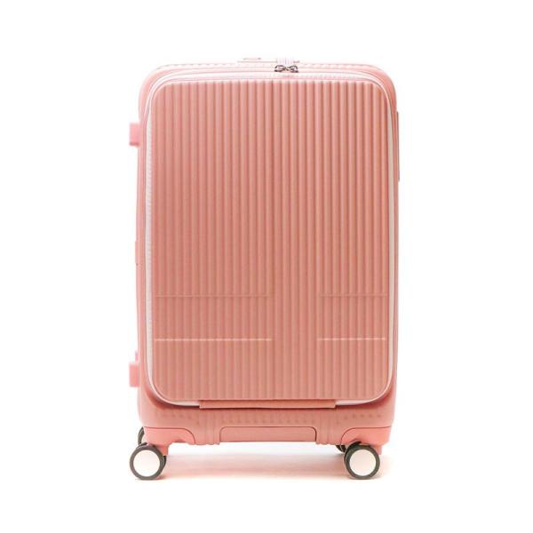 イノベーター スーツケース Mサイズ 多機能モデル INV155 メローピンク