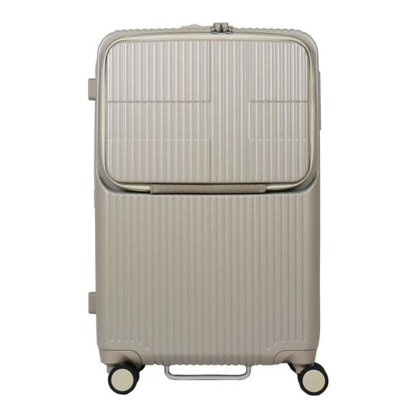 イノベーター スーツケース Mサイズ 多機能モデル INV60 カフェラテ