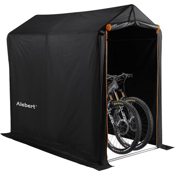 Alebert サイクルハウス 自転車テント 幅95cm 最大3台収納 バイクガレージ サイクルガレ...