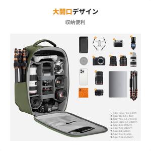 カメラバッグ カメラリュック リュックサック ...の詳細画像1