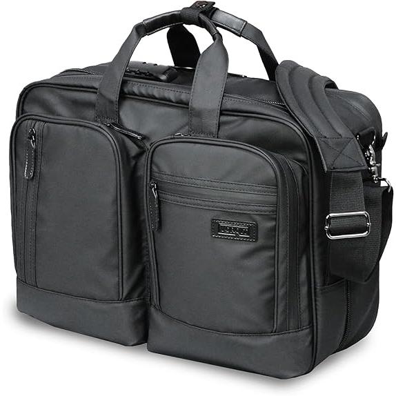 ビジネスバッグ メンズ 大容量 3way 34.8L マチ 拡張 リュック 出張 防水 PC 15....