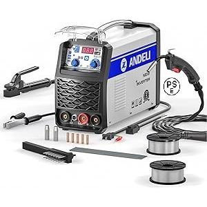 半自動溶接機 120AノンガスMIG/アーク溶接/lift TIG 100V/200V兼用 インバーター直流溶接機 MIG溶接 半自動 MIG-250ME