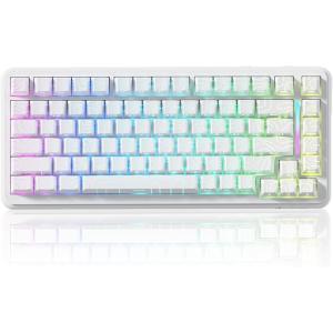 X82PROHE ラピッドトリガーキーボード ワイヤレス/2.4G/有線8K接続 ゲーミングキーボー...